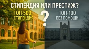 Топ-500 с грантом или топ-100 без помощи: как правильно выбрать университет в 2025