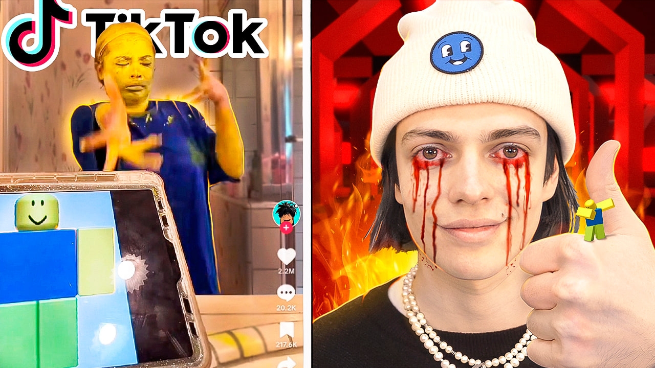 КТО-НИБУДЬ ОСТАНОВИТЕ РОБЛОКС ТИКТОКИ! смотреть онлайн