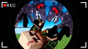 В КОГО СТРЕЛЯТЬ ПЕРВЫМ? ЧУПАКАБРА НА ПРИЦЕЛЕ - СТРАШИЛКИ МАЙНКРАФТ