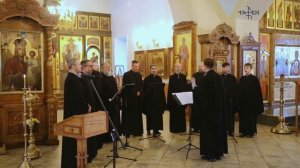 Полиелей, глас четвертый (Агиа). Поёт мужской хор Школы византийского пения "Схолион Псалтикис"
