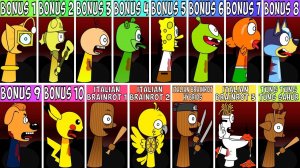 🎭 INCREDIBOX SPRUNKI | ВСЕ OC & BONUS из Wenda Treatment – ПОЛНЫЙ АРХИВ! 💎