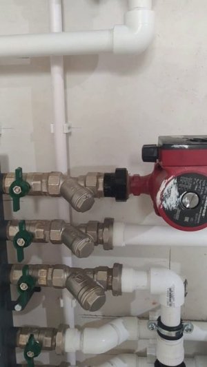 Как подключить отопление для двух домов, от одного котла #ремонтвдоме #отопление