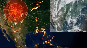 23.07.2025 Сильные грозы над Северной Америкой