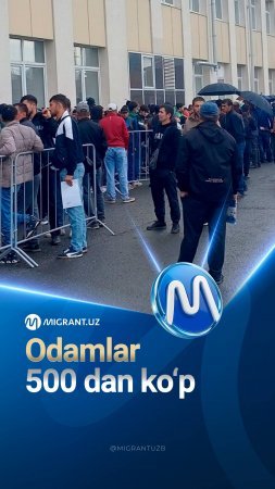Odamlar 500 dan ko‘p