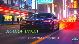 💥 ACURA | режет светом асфальт