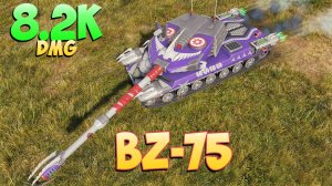 BZ-75 • Настоящий дракон! - 3 Фрагов 8.2K Урона • Мир Танков