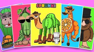 Sprunki Italian Brainrot: Все фазы 1-2-3-4