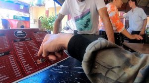 36.КАРТАХЕНА.Туристы.Ресторан.