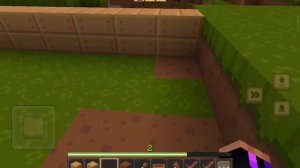 Minecraft game Майнкрафт исследование местности и строительство дома
