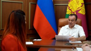 Вениамин Кондратьев провел личный прием граждан в Краснодаре