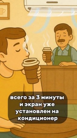 Лайфхак: Комфортный воздух от кондиционера за 3 минуты. Прозрачный экран