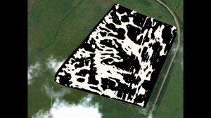 Распределение воды по поверхности поля.