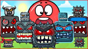 КРАСНЫЙ ШАРИК против ВСЕХ БОССОВ и КВАДРАТОВ! 🎮 Весёлая новая игра-мультик!
#RedBall4 #шарик