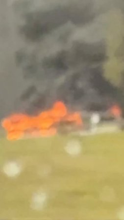 🔥В Быково под Подольском сгорел автобус🔥