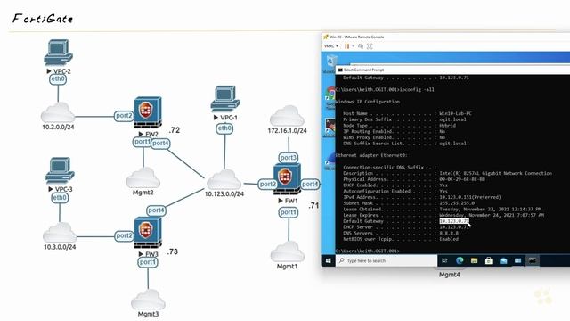Verifying DHCP - Fortinet NSE 4 - FortiOS 7.x _ CBT Nuggets