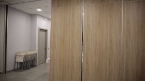 Раздвижная стена NORMA. Медицинское учреждение