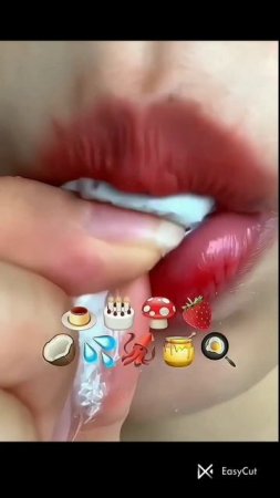 ASMR еда|по эмодзи|видео от Королевы демонов 😈|