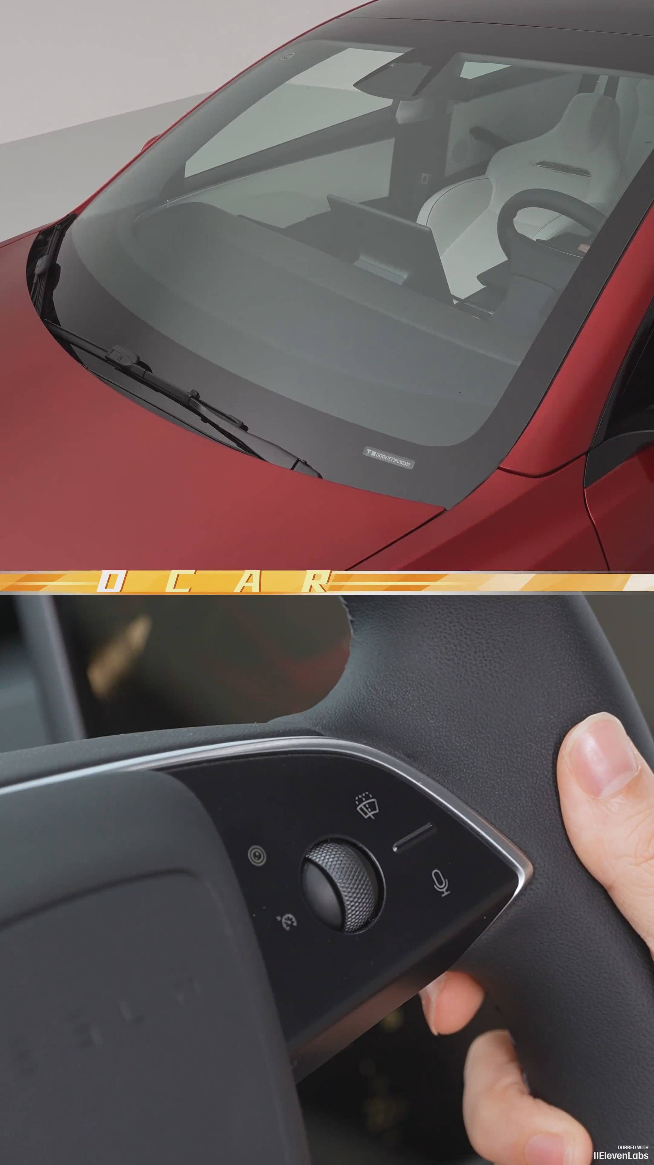 Tesla Model 3 - Управление стеклоочистителями