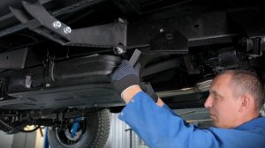 Установка силовых порогов BMS ALFA для УАЗ Патриот 2016-2024 (2шт.)