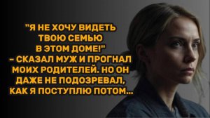 ИСТОРИИ ИЗ ЖИЗНИ: "Я НЕ ХОЧУ ВИДЕТЬ ТВОЮ СЕМЬЮ В ЭТОМ ДОМЕ!" – СКАЗАЛ МУЖ И ПРОГНАЛ МОИХ РОДИТЕЛЕЙ