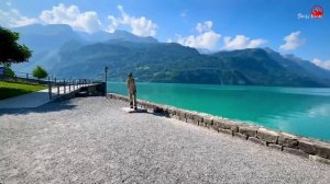 🇨🇭Летняя прогулка в швейцарской деревне Бриенц🇨🇭Самая красивая долина Швейцарии!