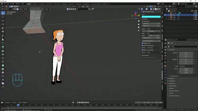 Blender Beginner Character Basics- Stylized Characters with Realistic Hair - EduCraft Ideas_4