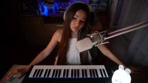 Беседуем и поём под фортепиано | #ламповыйстрим #девушкастримит #пианино