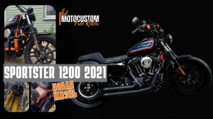 КАК МЫ ВОССТАНОВИЛИ 2021 HARLEY-DAVIDSON SPORTSTER 1200