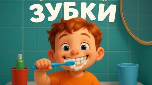 Весёлая детская песня про зубки