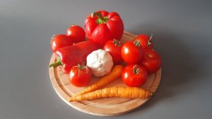 Аджика средней остроты. Соленья