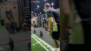 Олег Кулаев, ТФ Куркино, член клуба, 
Количество повторений 28 раз.