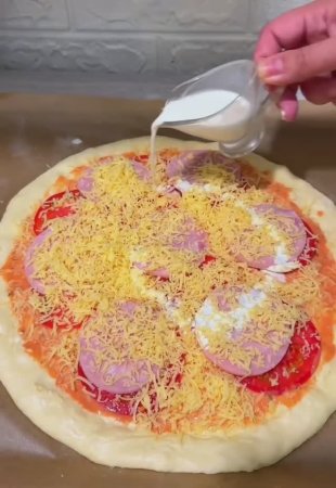 Домашняя пицца 🍕