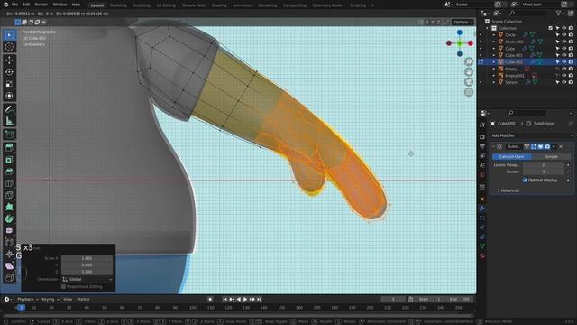 7 Adding Hands And Hair using Curves