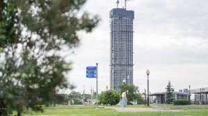 Динамика строительства небоскрёба FIVE TOWERS на Ленинском | Июль 2025