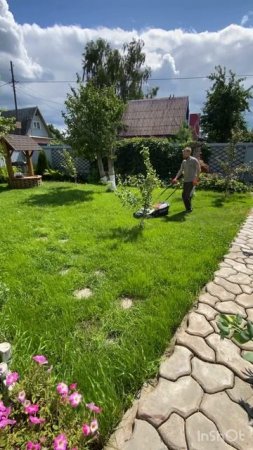 Заточить нож на газонокосилке