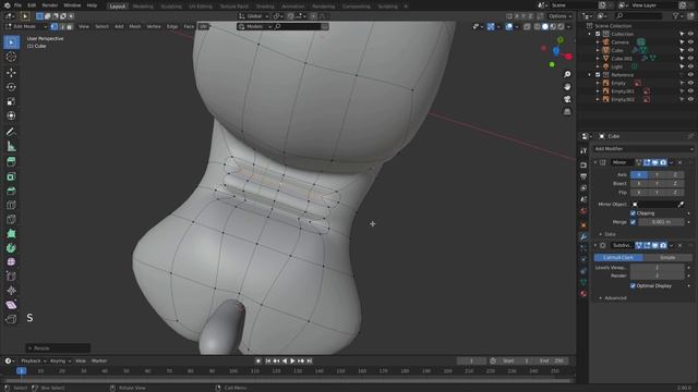 03 Modeling The Nose and The Ears