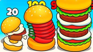 САМЫЙ БОЛЬШОЙ БУРГЕР В МИРЕ! 🍔💥 Эволюция еды в Burger Master!