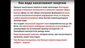 Вебинар: «Вода, свойства, структура»