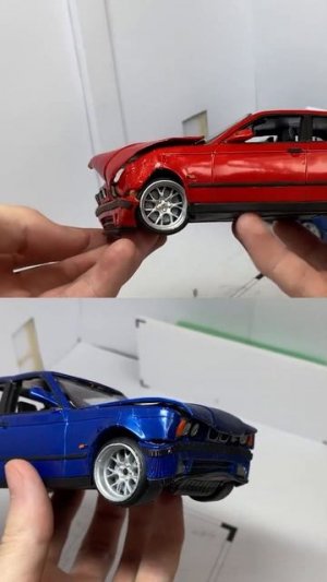 Краш-тест игрушечных BMW — кто выживет?