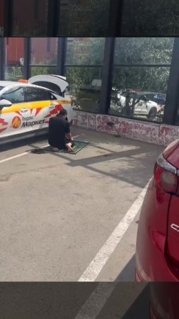 В Москве ваххабит устроил провокацию на парковке !!!