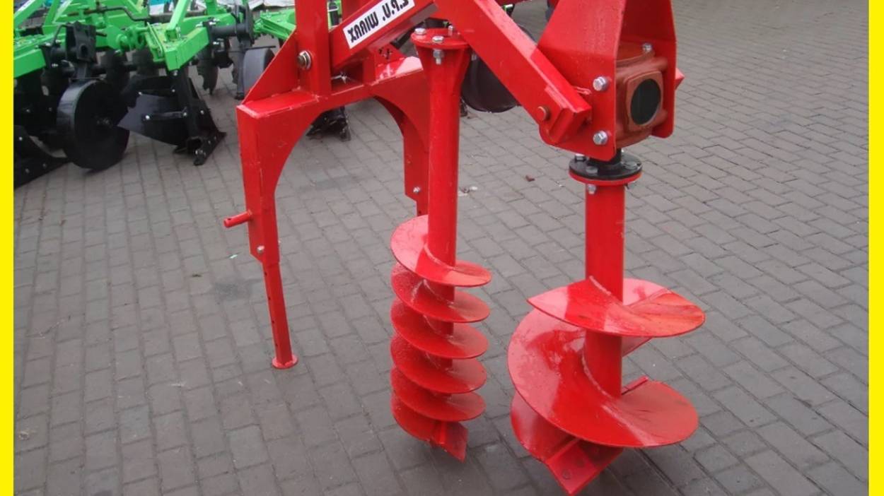 Ямобур Wirax на минитракоре Кубота GL-201 смотреть онлайн