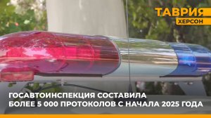 Госавтоинспекция составила более 5 000 протоколов с начала 2025 года
