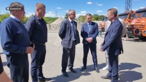 Парк барнаульского предприятия "Алтайавтодор" пополнили cемь новых автомобилей