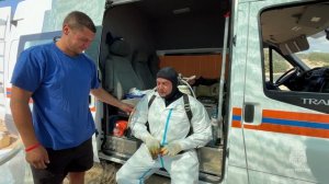 Крымские водолазы обследуют берега Кубани