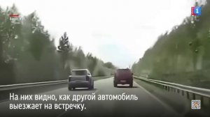 Снимает скрытая камера: в Ноябрьске нарушителя ПДД сдал другой водитель