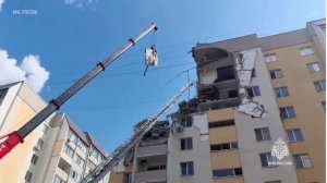 В Саратове продолжаются спасательные работы на месте взрыва в жилом доме