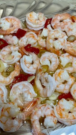 Ароматные,сочные креветки🦐 быстрое летнее блюдо