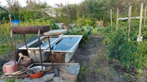 Мы молодцы!  За день все сделали // Наша дача в июле