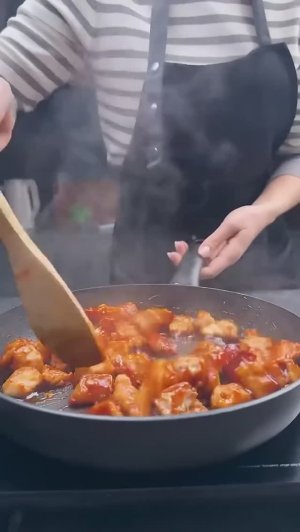 Курица по-китайски в кисло-сладком соусе! Подписывайтесь на канал! Новые видео рецепты КАЖДЫЙ ДЕНЬ!