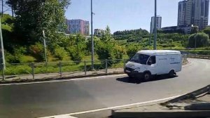Казань вид из окна автобуса 9 (автобусный тур в Казань #21)